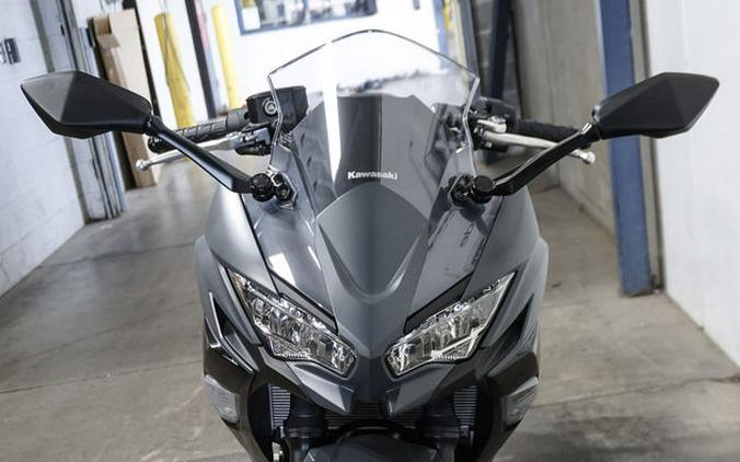 2024 Kawasaki Ninja® 650 Metallic Matte Dark Gray/Metallic Spark Black