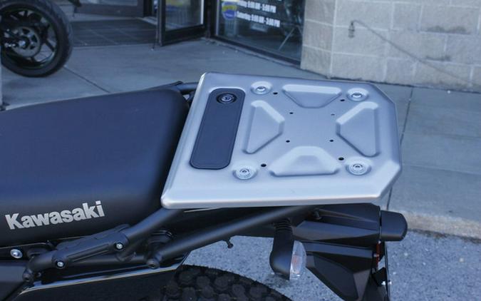 2025 Kawasaki KLR 650 Pearl Crystal WhiteMetallic Carbon Gray