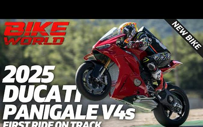 New 2025 Ducati Panigale V4s | Chad's First Ride On Track