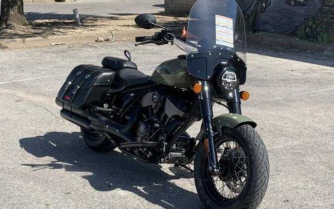 2025 Indian Motorcycle® Super Chief® Dark Horse® Moss Green