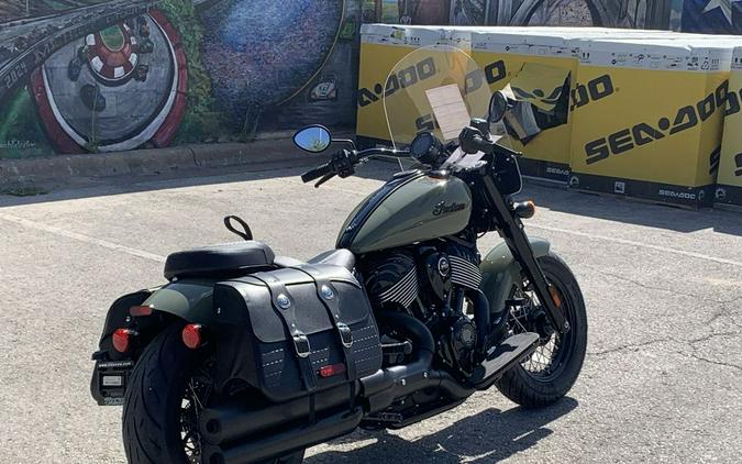 2025 Indian Motorcycle® Super Chief® Dark Horse® Moss Green