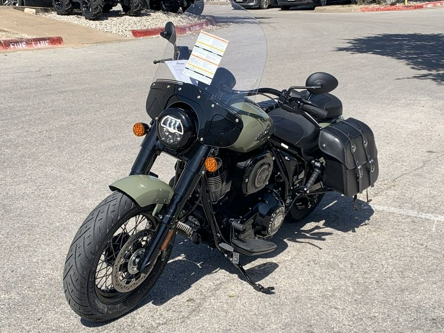 2025 Indian Motorcycle® Super Chief® Dark Horse® Moss Green