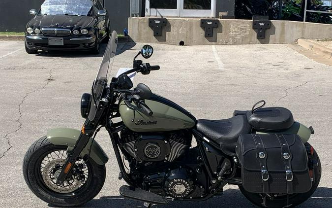 2025 Indian Motorcycle® Super Chief® Dark Horse® Moss Green