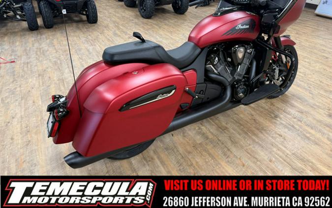 2026 Indian Challenger Dark Horse Sunset Red Smoke