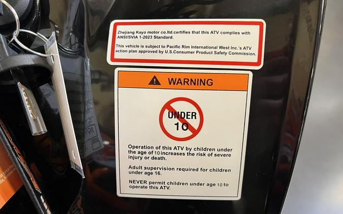 2025 Kayo Predator 125 EFI