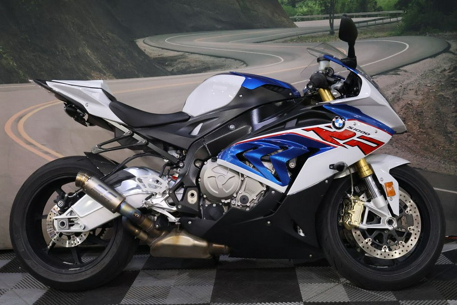 2019 BMW S 1000 RR Light White / Lupin Blue Metallic / Racing Red