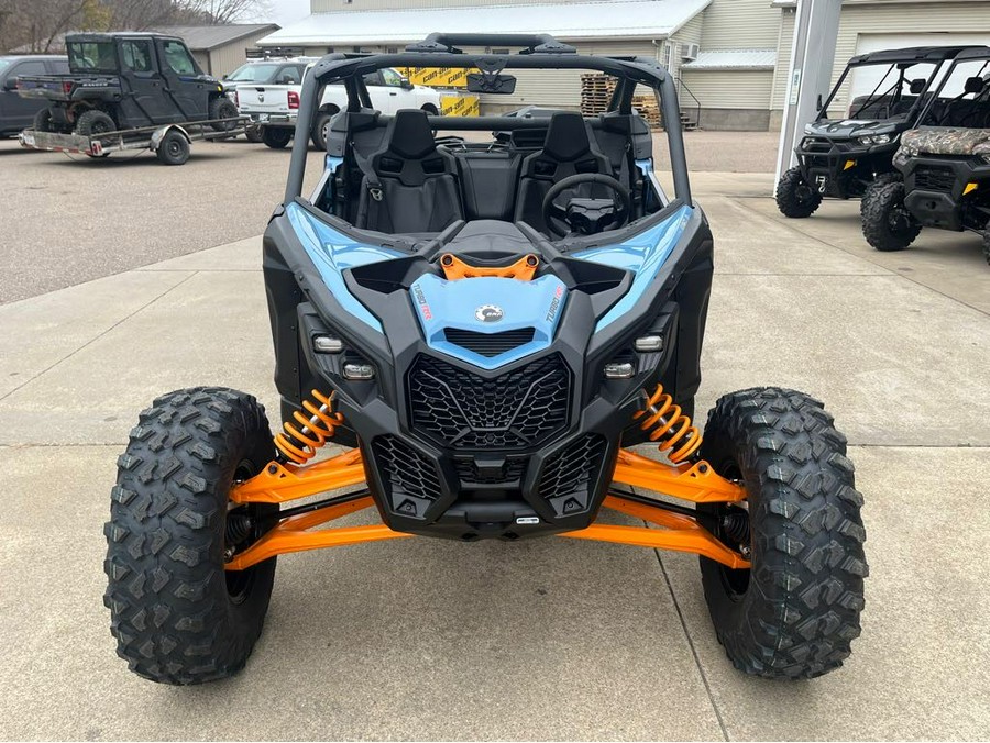 2026 Can-Am Maverick X3 RS TURBO RR Scandi Blue and Orange Crush