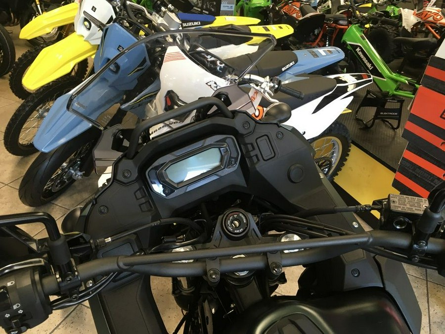 2025 Kawasaki KLR®650 S Metallic Matte Old School Green ABS