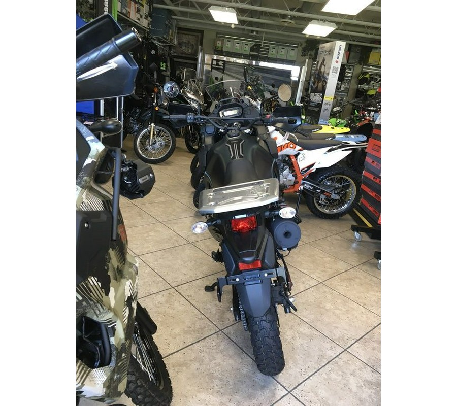 2025 Kawasaki KLR®650 S Metallic Matte Old School Green ABS