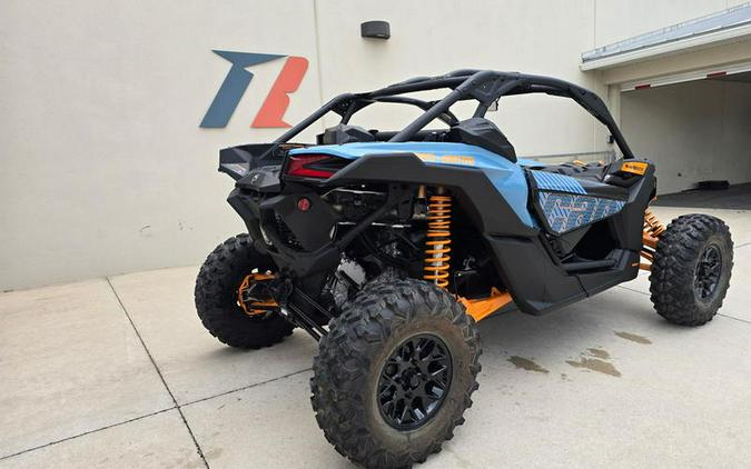 2026 Can-Am® Maverick X3 RS Turbo Scandi Blue & Orange Crush