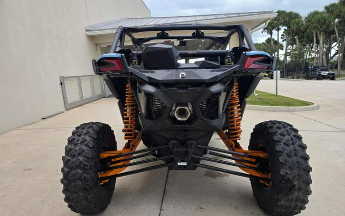2026 Can-Am® Maverick X3 RS Turbo Scandi Blue & Orange Crush