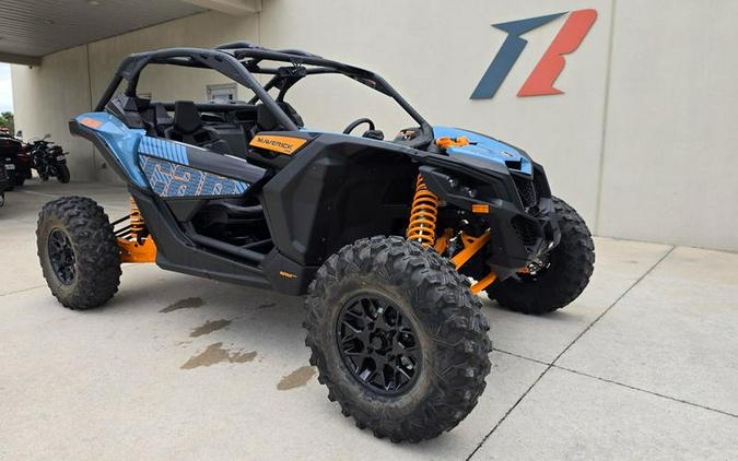 2026 Can-Am® Maverick X3 RS Turbo Scandi Blue & Orange Crush