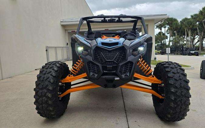 2026 Can-Am® Maverick X3 RS Turbo Scandi Blue & Orange Crush