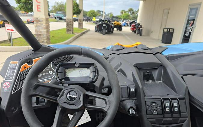 2026 Can-Am® Maverick X3 RS Turbo Scandi Blue & Orange Crush