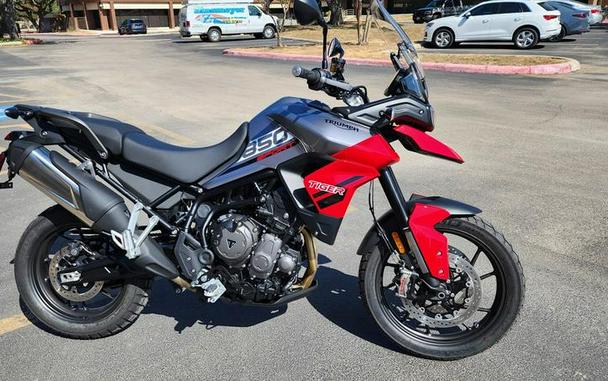 2023 Triumph Tiger 850 Sport Graphite Diablo Red