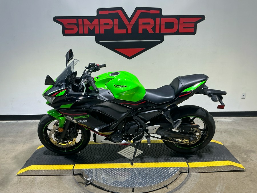 2022 Kawasaki Ninja 650