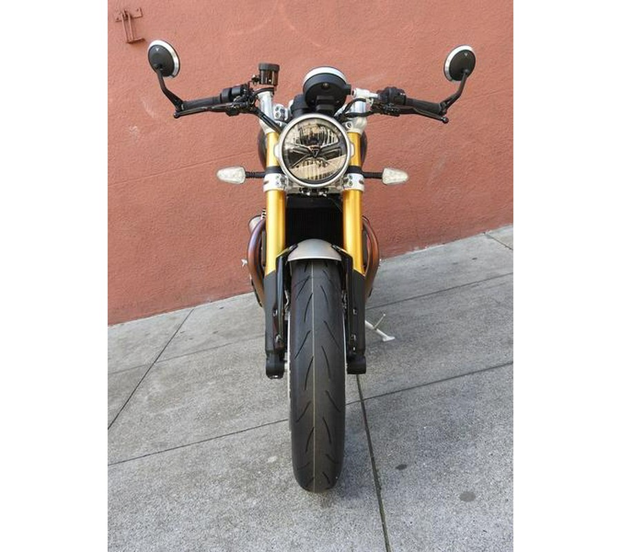 2027 Triumph Speed Twin 1200 Cafe Racer Aluminum/Competition Green