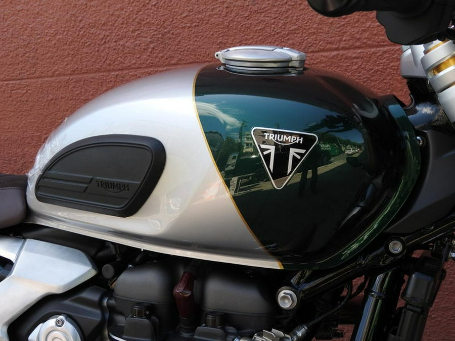 2027 Triumph Speed Twin 1200 Cafe Racer Aluminum/Competition Green