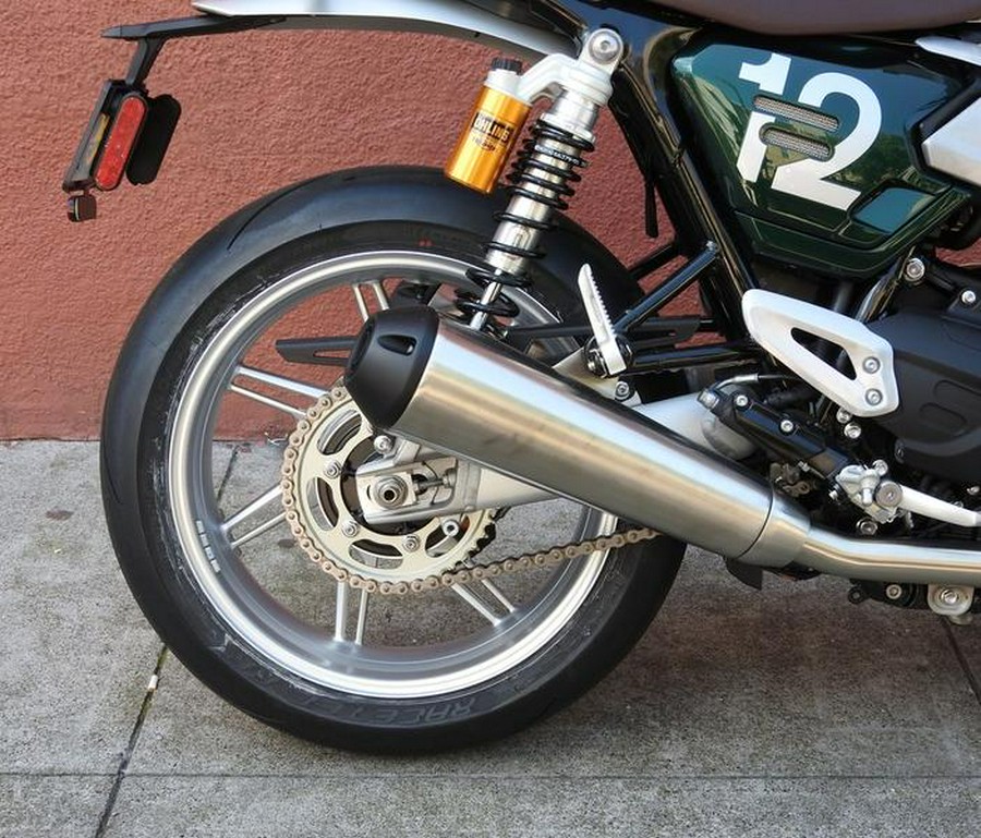 2027 Triumph Speed Twin 1200 Cafe Racer Aluminum/Competition Green