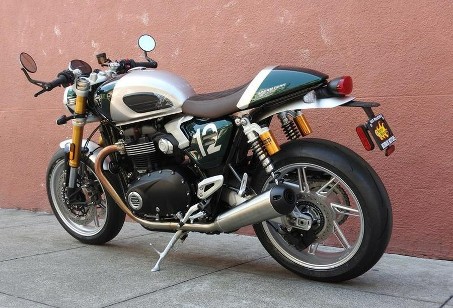 2027 Triumph Speed Twin 1200 Cafe Racer Aluminum/Competition Green