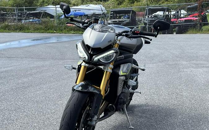 2022 Triumph Speed Triple 1200 RS Matte Silver Ice