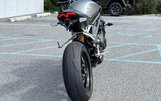 2022 Triumph Speed Triple 1200 RS Matte Silver Ice