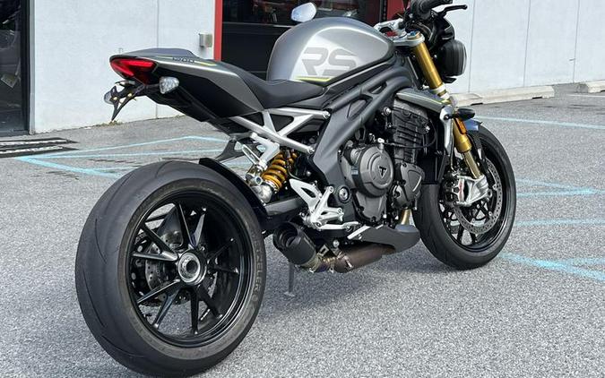 2022 Triumph Speed Triple 1200 RS Matte Silver Ice