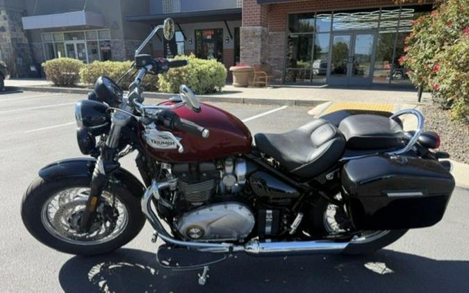 2023 Triumph Bonneville Speedmaster Cordovan Red