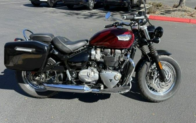 2023 Triumph Bonneville Speedmaster Cordovan Red