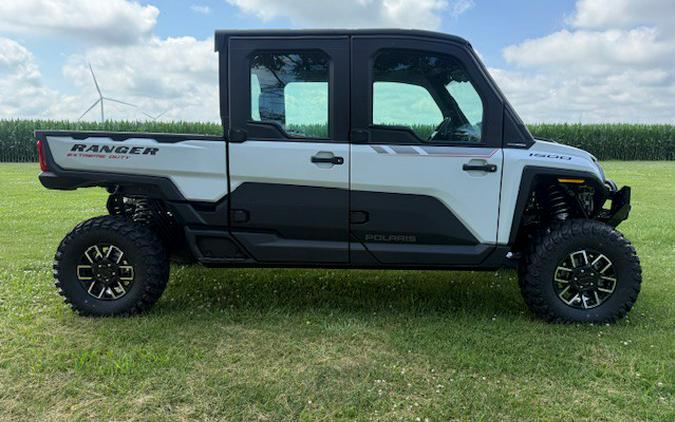2025 Polaris Ranger® Crew XD 1500 NorthStar Edition Ultimate-Ghost White