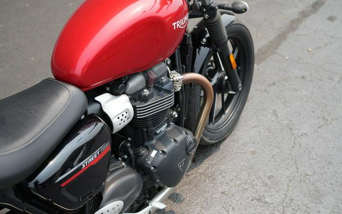 2019 Triumph Street Twin Korosi Red