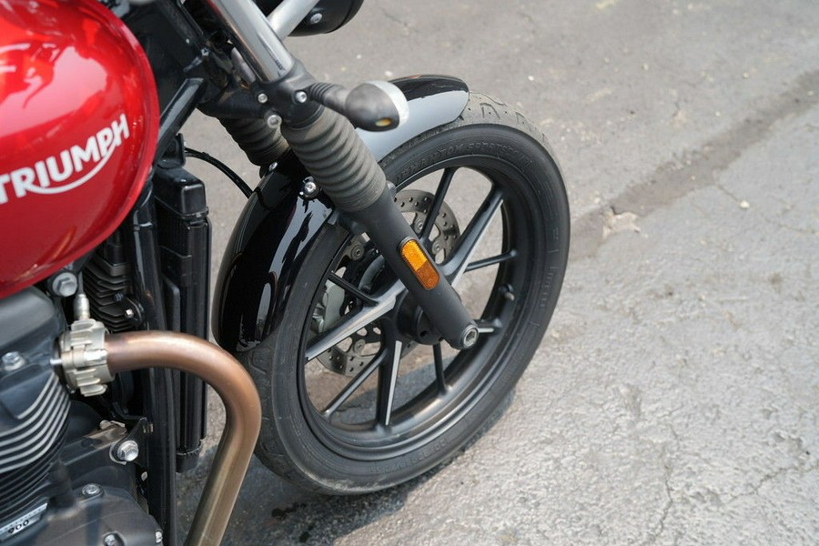 2019 Triumph Street Twin Korosi Red