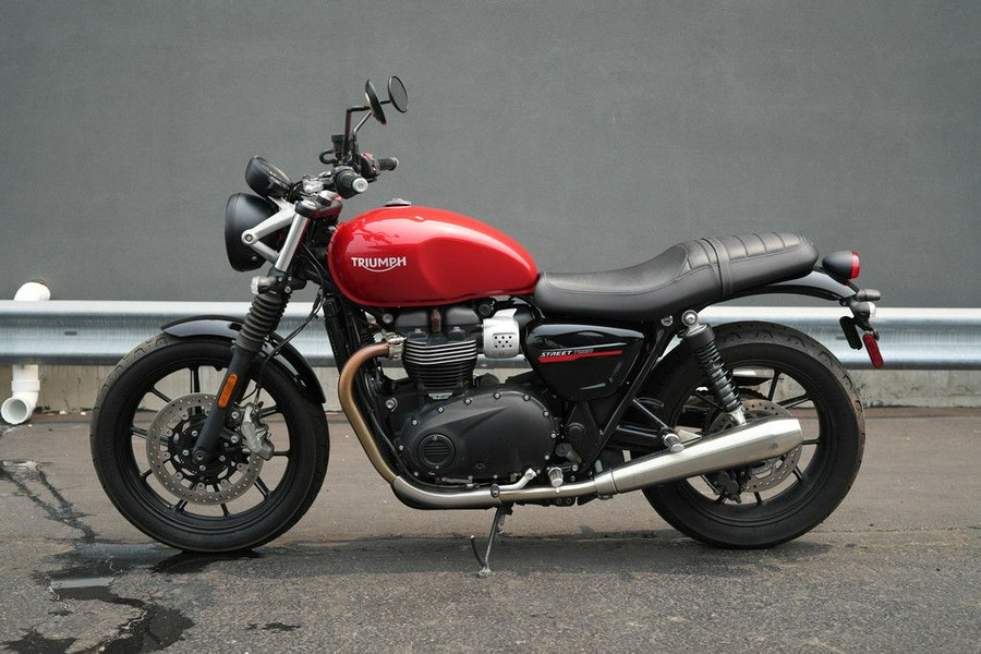 2019 Triumph Street Twin Korosi Red