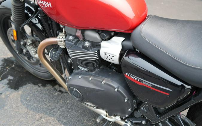 2019 Triumph Street Twin Korosi Red