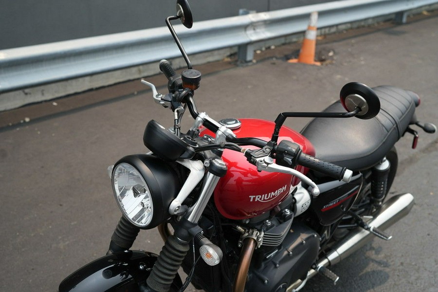 2019 Triumph Street Twin Korosi Red