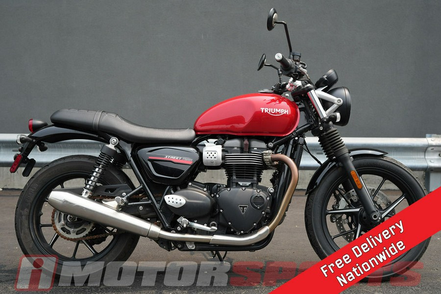 2019 Triumph Street Twin Korosi Red
