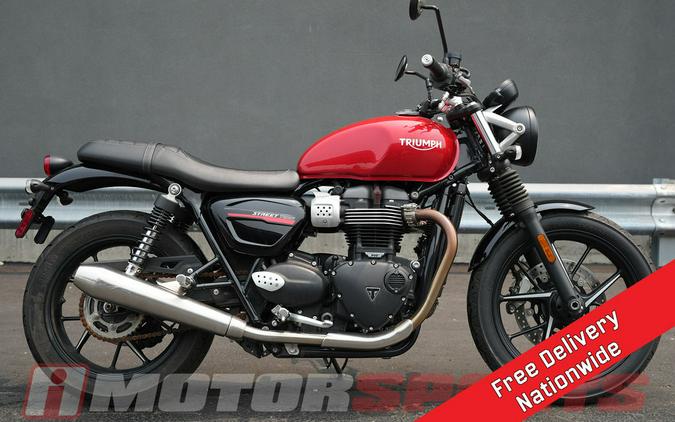2019 Triumph Street Twin Korosi Red