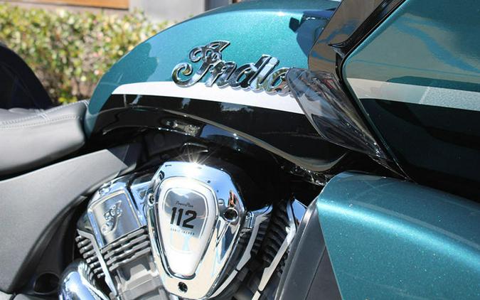 2026 Indian Motorcycle® Pursuit® Limited 112 w/PowerBand Audio Cascade Green with Black Metallic