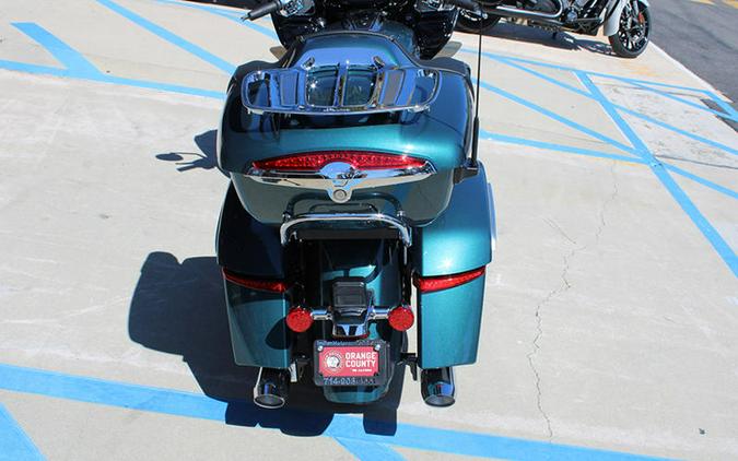 2026 Indian Motorcycle® Pursuit® Limited 112 w/PowerBand Audio Cascade Green with Black Metallic