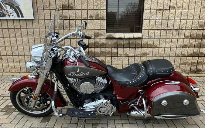 2020 Indian Motorcycle® Springfield® Burgundy Metallic / Titanium Metallic