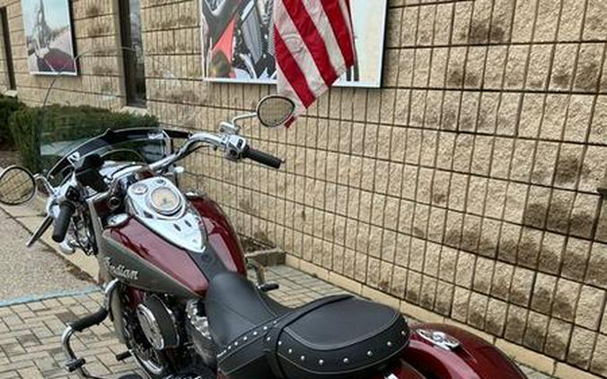 2020 Indian Motorcycle® Springfield® Burgundy Metallic / Titanium Metallic