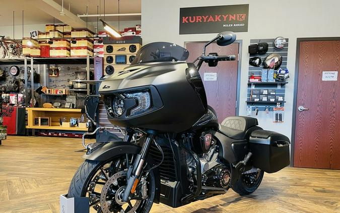 2025 Indian Challenger Dark Horse 112 W/Powerband Audio Blac