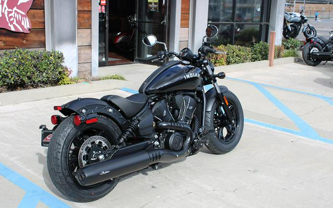 2026 Indian Motorcycle® Scout® Sixty Bobber Black Metallic