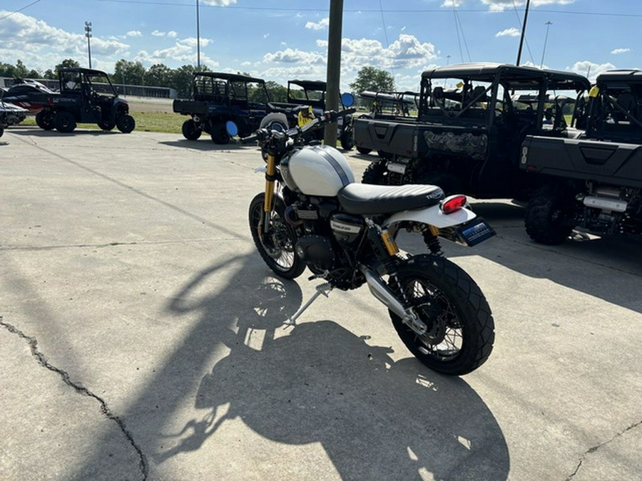 2019 Triumph Scrambler 1200 XE Fusion White XC