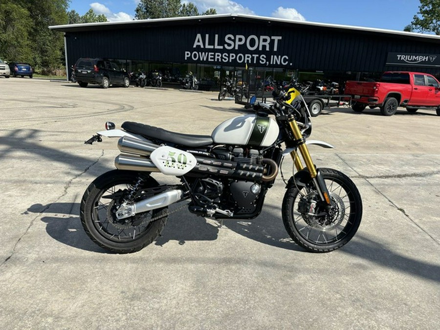 2019 Triumph Scrambler 1200 XE Fusion White XC