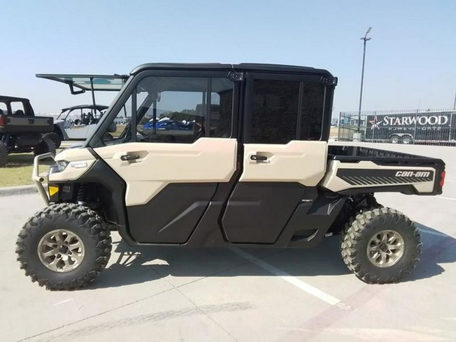 2025 Can-Am Defender MAX Limited HD10 Desert Tan & Stealth Bla