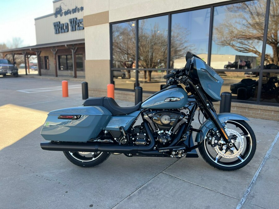 2024 Harley-Davidson® Street Glide® Sharkskin Blue - Black Finish