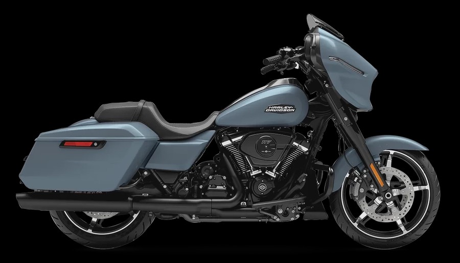 2024 Harley-Davidson® Street Glide® Sharkskin Blue - Black Finish