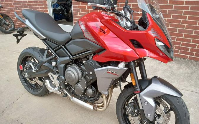 2023 Triumph Tiger Sport 660 Korosi Red / Graphite