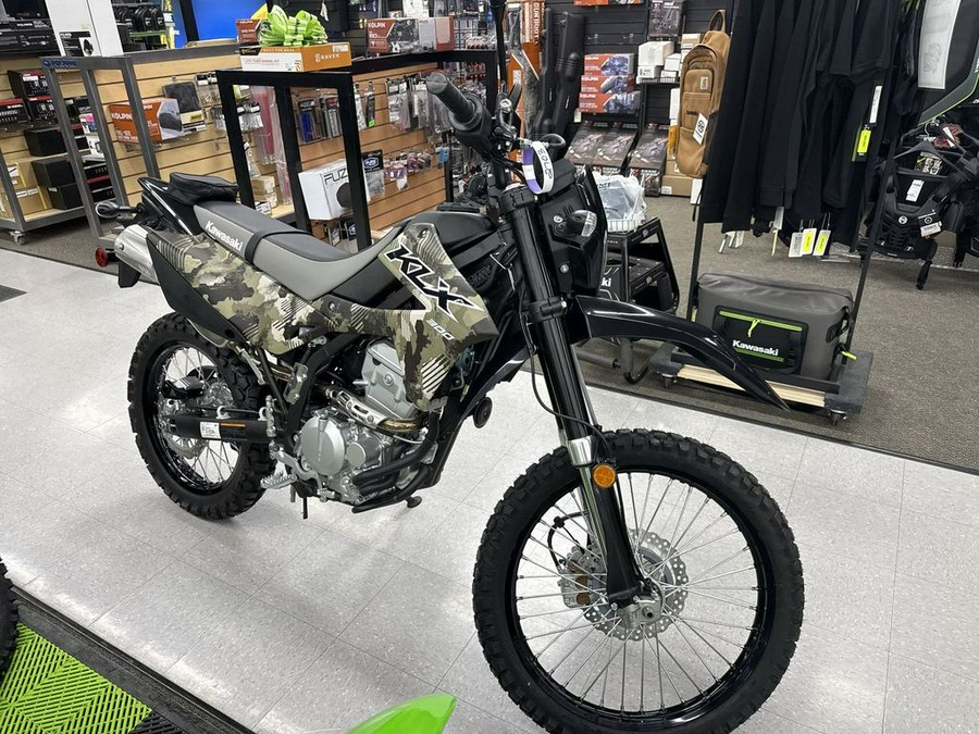 2026 Kawasaki KLX®300 Cypher Camo Beige